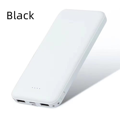 Mini Mobile Power Bank 10000mAh with Charging Cable and Manual