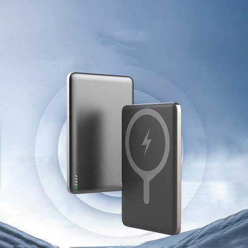 Magnetic Wireless Power Bank 5000mAh 10000mAh Alloy Shell Portable