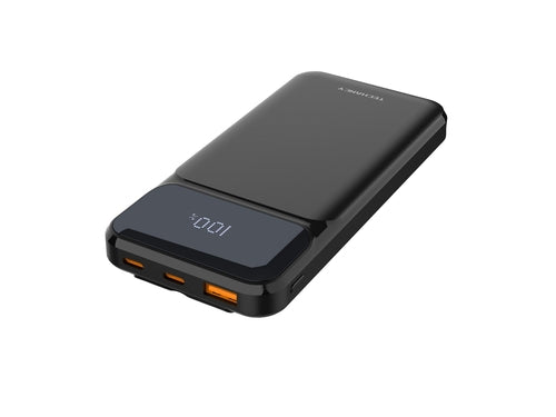 Techancy Power Bank 10000 Mah 22.5w  TF2782, Cabo De Carregamento